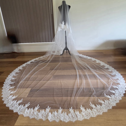 Custom veil for Daniella