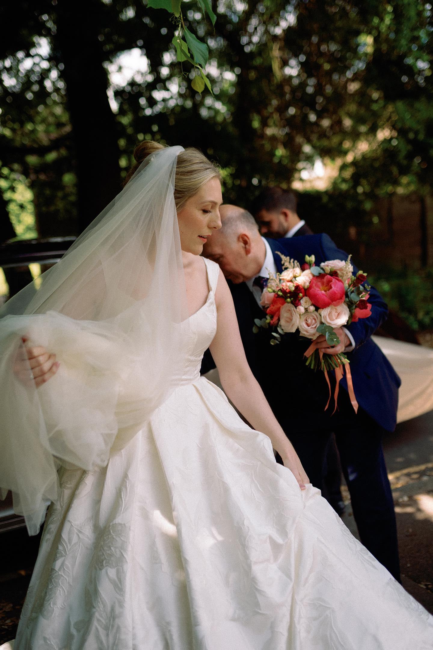 Blusher Veil with long blusher