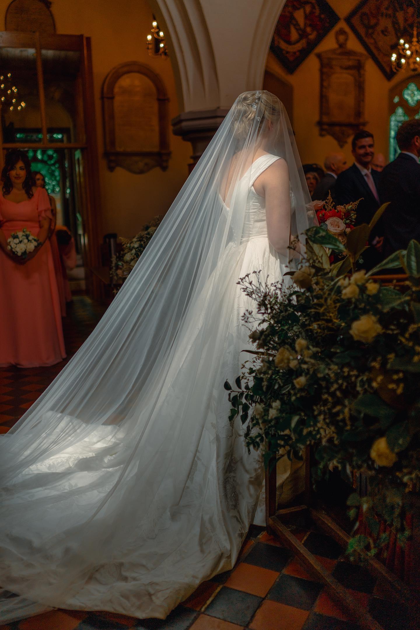 Blusher Veil with long blusher