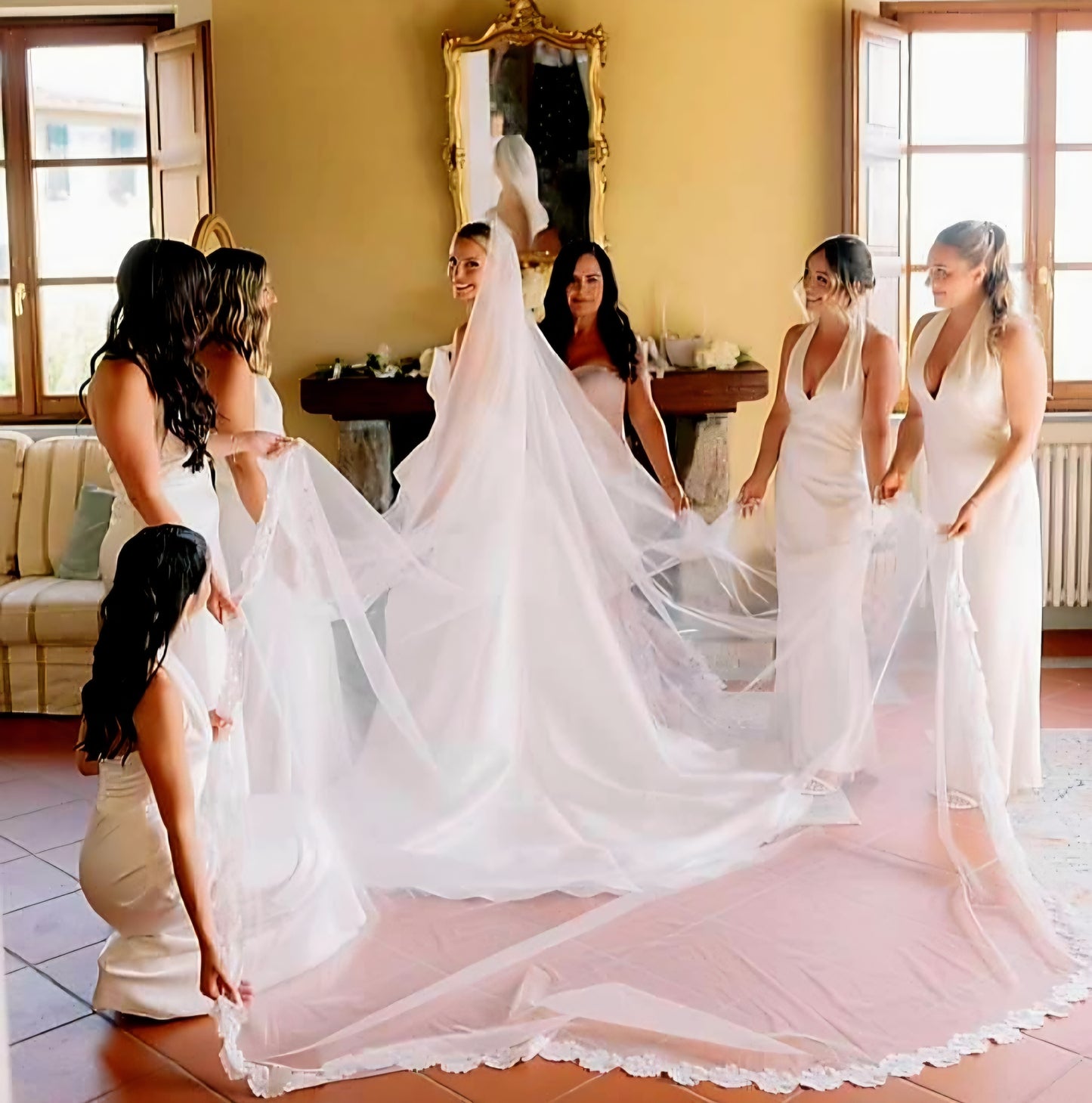 Lace wedding veils Australia 