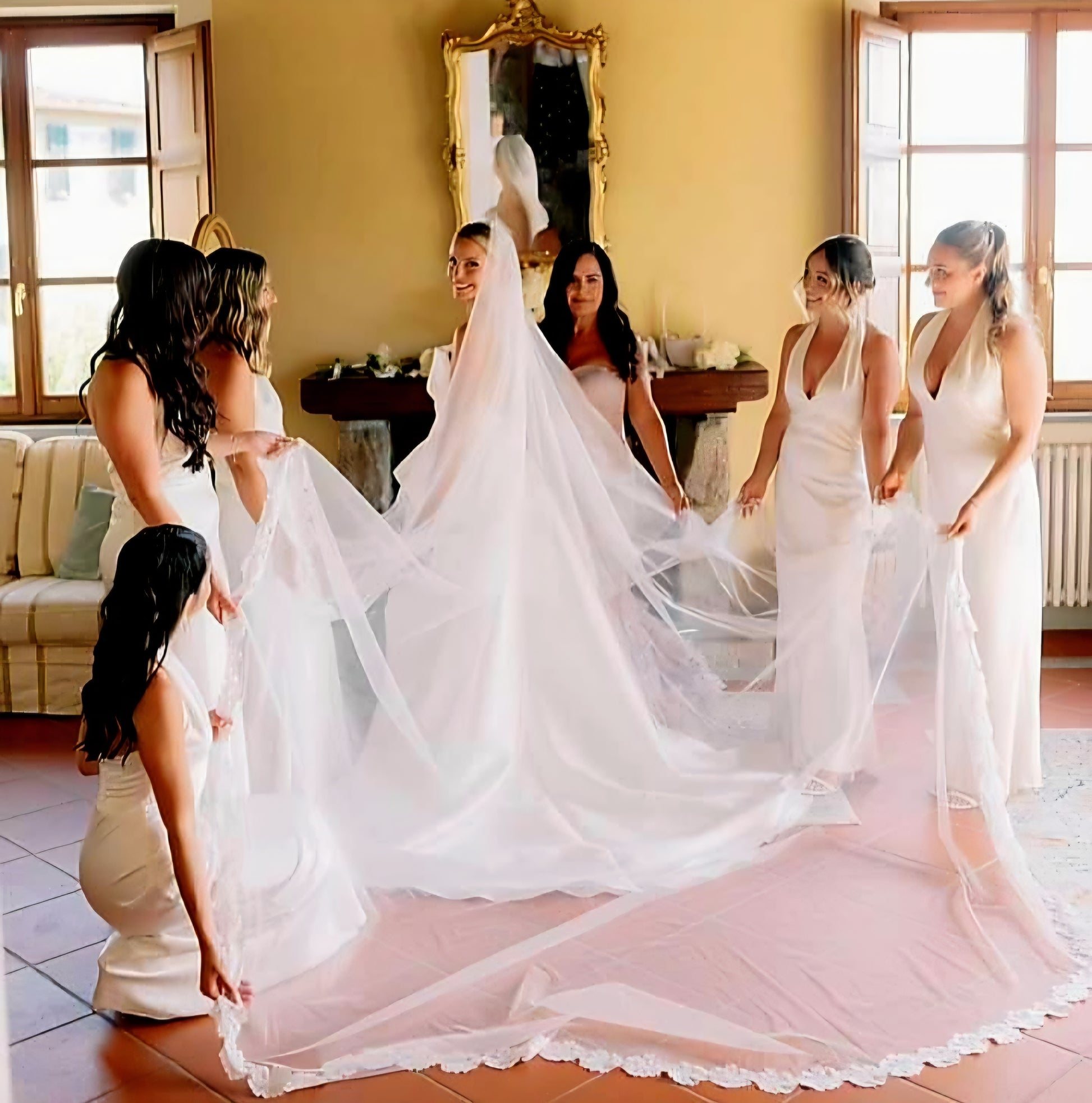 Lace wedding veils Australia 