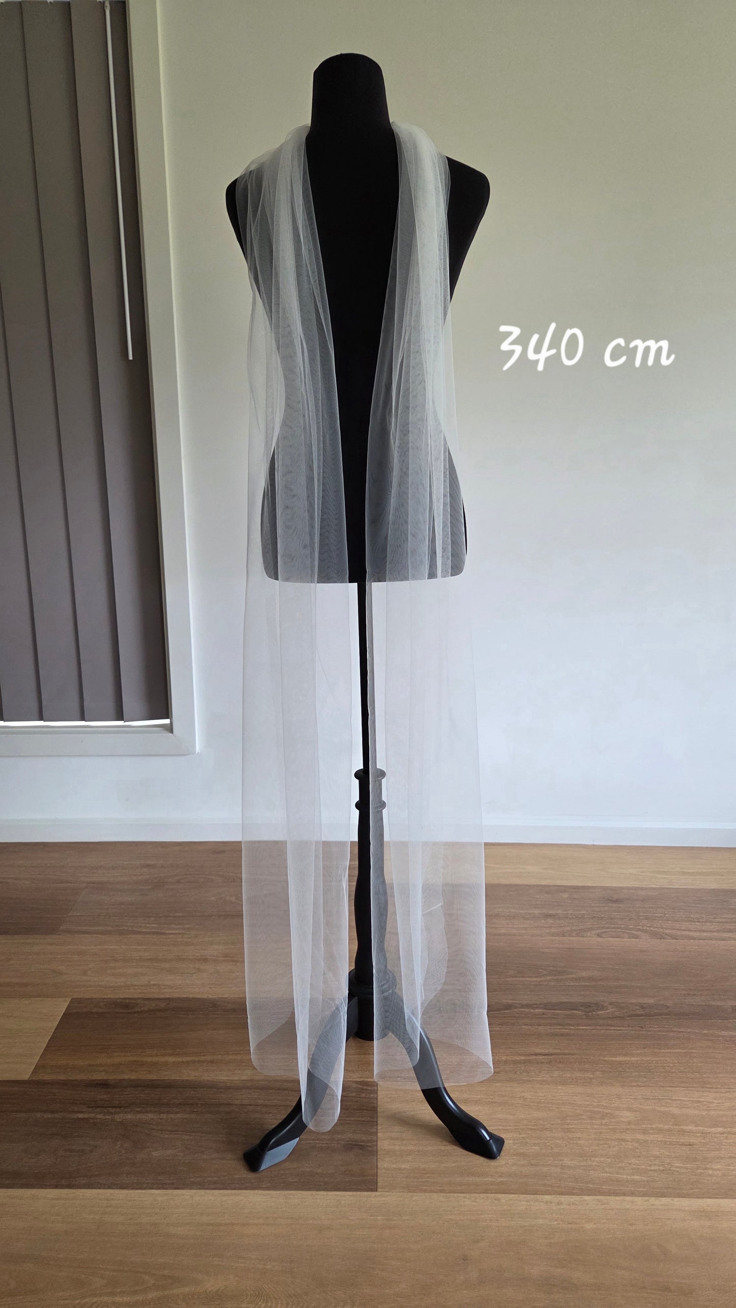 Bridal Scarf | Soft tulle bridal scarf